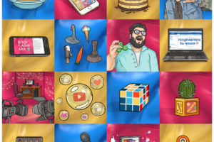 Оформление постов в соцсетях ( ХайпКэмп)