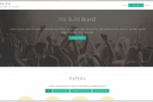 Верстка шаблона PSD