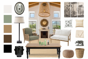 Коллаж колониальный стиль