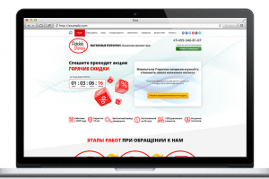 landing page Potolok Domoy