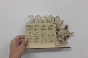 календарь из фанеры