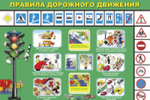 Правила дорожного движения для детского садика