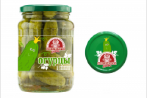 этикетка огурцы