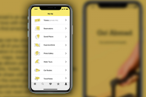 Go!Abroad - разработка моб. приложения и иконок