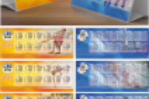 Календари-домики для СК Дружба