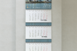 Квартальный календарь для агентства Арт-Премьер