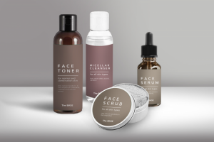 Концепция фирменного стиля и упаковки для косметической линии