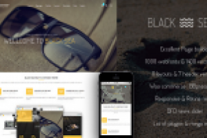 Black Sea - clean & clear multi-purpose theme