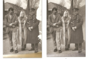 Ретушь старой фотографии
