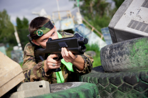 Посадочная лазертага