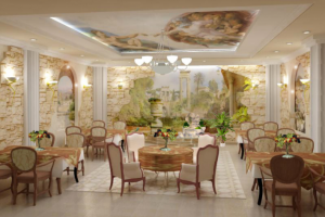 Визуализация ресторана