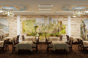 Визуализация ресторана