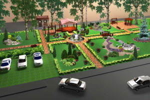 Дизайн сквера