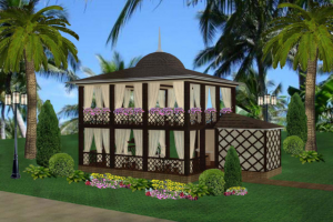 Дизайн летнего кафе