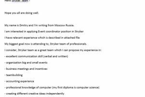 Помощь  в поиске работы ивент менеджером в Голландии и Франции