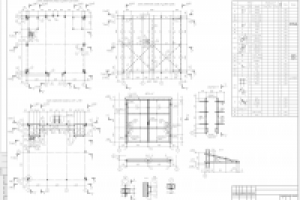 Склад с подвесным краном