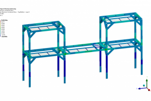 Статический расчет рамы под кондиционеры