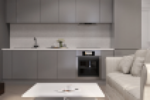 Визуализация кухни/гостиной