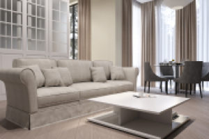 Визуализация кухни/гостиной