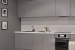 Визуализация кухни/гостиной