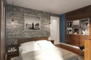 Cпальня в стиле LOFT