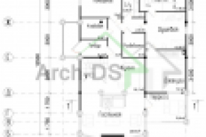 Проект коттеджа Post and beam