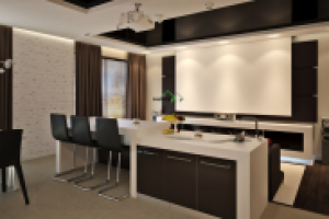 Дизайн квартиры  в стиле Хай-тек. г. Москва