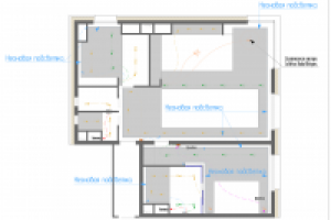 Дизайн квартиры  в стиле Хай-тек. г. Москва