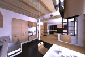 Кухня-гостиная