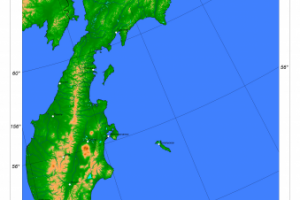 Карты с использованием данных SRTM и GTOPO