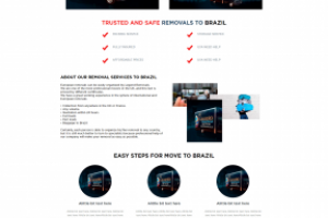 Адаптивная верстка страницы на сайте http://legendremovals.co.uk