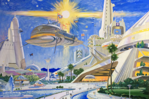 Копия картины художника-иллюстратор Роберта МакКолла