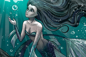 Moon mermaid
