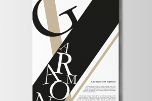 Плакат шрифтовой