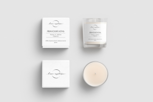 Упаковка для свечей ручной работы