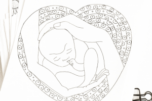 Иллюстрация для антистресс-раскраски