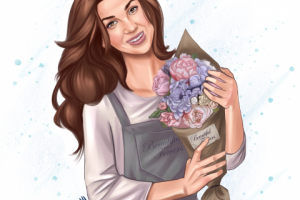 портрет флориста