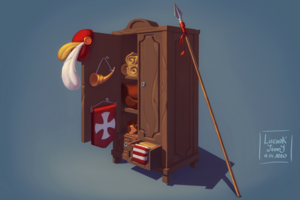 Young squire's wardrobe