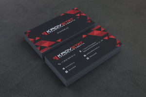 Визитки для компании Krovstat
