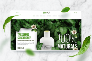 Интернет-магазин натуральной косметики Shoply