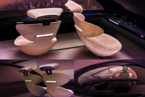 3д модель салона авто