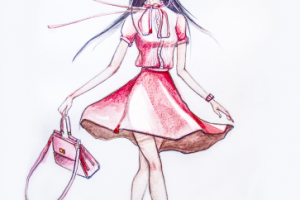 Фешен скетч