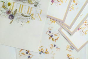 Ботаническая иллюстрация. Открытка.