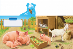 Страница детской книги