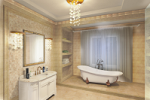 Ванная ночное освещение