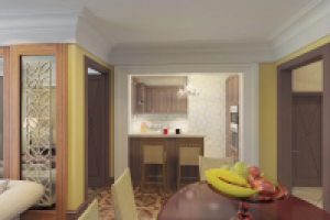 гостиная и спальни