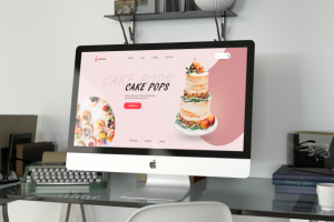 Cake Pops - Первый экран