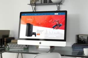 PlayStation 4 - Первый экран