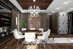 Переговорная в кабинете директора