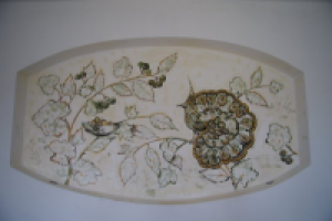 Роспись в загородном доме.